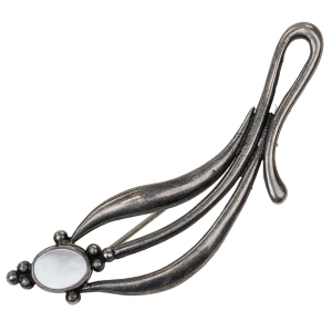 59049 STARA SREBRNA BROSZA Z MACICĄ PERŁOWĄ PRÓBA 750 WAGA 4,8 G (1).jpg