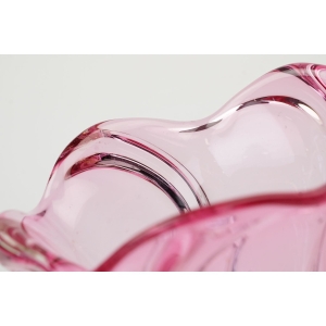 59330 CHŘIBSKÁ J. HOSPODKA RÓŻOWA CZARKA MISA ŻARDINIERA DESIGN Z LAT 60-TYCH (3).JPG