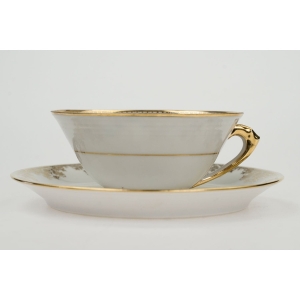 59352 LIMOGES FILIŻANKA ZE SPODKIEM ZŁOTE ORNAMENTY (2).JPG