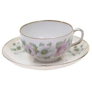 C.T. ALTWASSER CUDOWNA FILIŻANKA ZE SPODKIEM ANEMONY MAKI