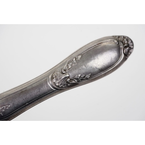 59429 FRANCJA CUDOWNY WIDELEC DO RYB SREBRNY TRZONEK Z MOSIĘŻNYM NABIERAKIEM (3).JPG