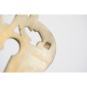 59429 FRANCJA CUDOWNY WIDELEC DO RYB SREBRNY TRZONEK Z MOSIĘŻNYM NABIERAKIEM (5).JPG