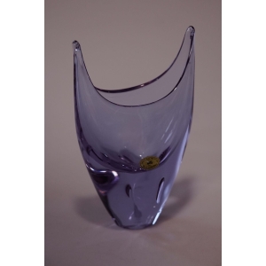 59537 ŽELEZNY BROD M. KLINGER ŚLICZNY MALINOWY NEODYMOWY ZMIENIAJĄCY BARWĘ WAZON (7).JPG