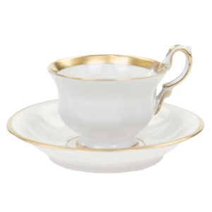 60120 C.T. ALTWASSERKPM KOPENHAGA BIAŁA MOKKA FILIŻANKA ZE SPODKIEM ZE ZŁOCENIAMI (1).jpg