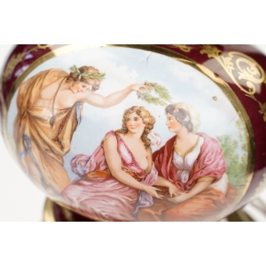 60156 LAMPA PODSTAWA LAMPY ZE SCENKĄ MITOLOGICZNĄ ALEGORYCZNĄ (2).JPG