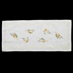 60185 ŚLICZNY LAUFER LAUFER SERWETA HAFT KRZYŻYKOWY ŻÓŁTE I POMARAŃCZOWE DUŻE KWIATY 98 X 48,5 CM (1).jpg