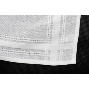 60191 ŚLICZNY OBRUS RĘCZNIE HAFT KRZYŻYKOWY RÓŻOWE KWIATY 77 X 77 CM (5).JPG