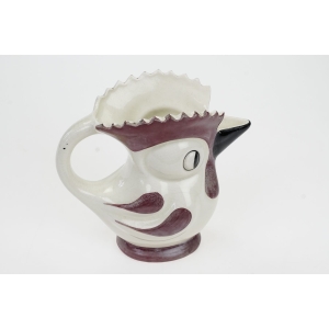 60307 ŚLĄSKI KOGUT DZBANUSZEK RĘCZNIE MALOWANY DUŻY (4).JPG