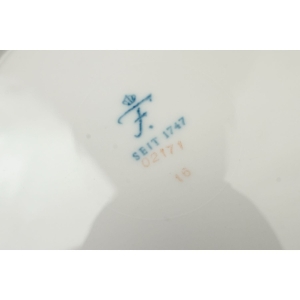 60368 FÜRSTENBERG RÓŻE KOMPLET 6 TALERZYKÓW DESEROWYCH CUDOWNY (5).JPG