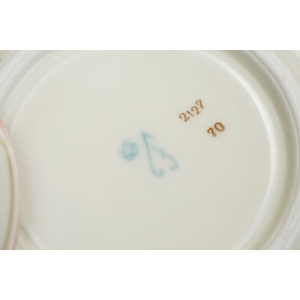 60748 FÜRSTENBERG ŁADNA ZGRABNA ŚNIADANIÓWKA KOŚĆ SŁONIOWA PASTELOWA W STYLU ART-DECO (5).JPG