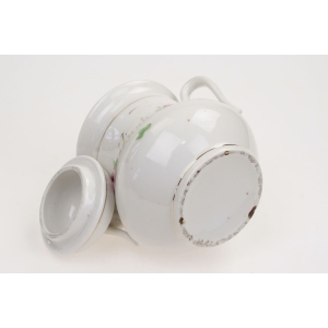 60857 BIEDERMEIER DUŻA CUKIERNICA RĘCZNIE MALOWANA RÓŻYCZKI (4).JPG