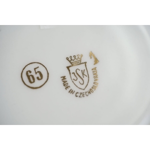 60905 STRUŽNA WRZOSOWA FILIŻANKA ZE SPODKIEM ZŁOTE ORNAMENTY (6).JPG