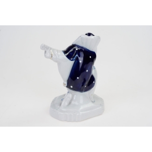 61038 DIKOLENKO FIGURKA PIERROTA Z GITARĄ KOBALTEM MALOWANA (4).JPG