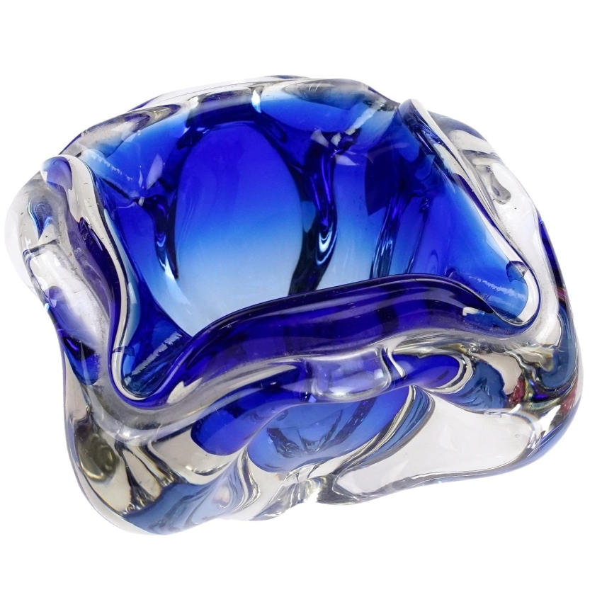 61425 CHŘIBSKÁ J. HOSPODKA KOBALTOWA ŻARDINIERA POPIELNICA WAZON DESIGN Z LAT 60-TYCH (1).jpg