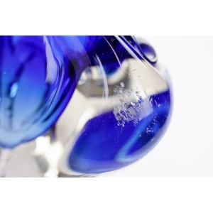 61425 CHŘIBSKÁ J. HOSPODKA KOBALTOWA ŻARDINIERA POPIELNICA WAZON DESIGN Z LAT 60-TYCH (3).jpg