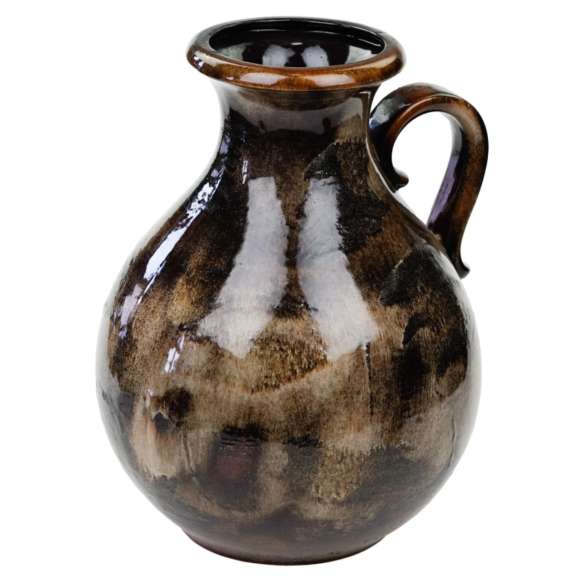 61821 SCHEURICH KERAMIK OGROMNY WAZON Z UCHEM DZBAN TYPU FAT LAVA 495-38 (1).jpg