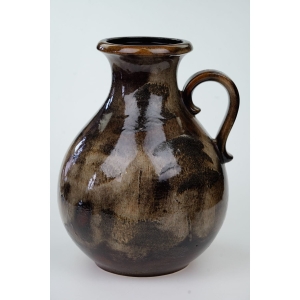 61821 SCHEURICH KERAMIK OGROMNY WAZON Z UCHEM DZBAN TYPU FAT LAVA 495-38 (2).jpg