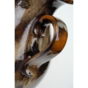 61821 SCHEURICH KERAMIK OGROMNY WAZON Z UCHEM DZBAN TYPU FAT LAVA 495-38 (4).jpg