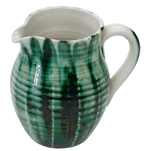 61827 CERAMICZNY MLECZNIK DZBANUSZEK W ZIELONYM KOLORZE (1).jpg
