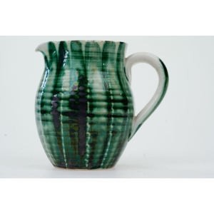 61827 CERAMICZNY MLECZNIK DZBANUSZEK W ZIELONYM KOLORZE (2).jpg