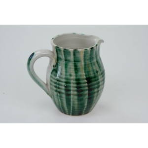 61827 CERAMICZNY MLECZNIK DZBANUSZEK W ZIELONYM KOLORZE (3).jpg
