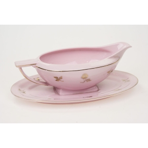 62095 EPIAG RÓŻOWA PORCELANA SOSJERKA W ZŁOTE RÓŻE (5).jpg