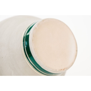 62109 SWIETNY GLINIANY WAZON SIWAK RĘCZNIE MALOWANY (5).jpg