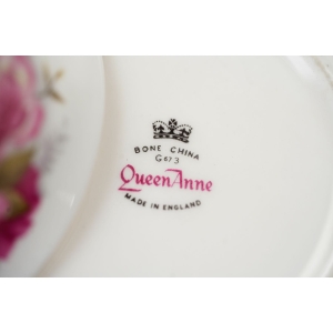 62182 QUEEN ANNE STARA FILIŻANKA ZE SPODKIEM W KWIATY (6).jpg