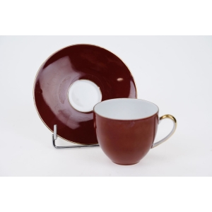 62288 ARZBERG H. GRETSCH FASON 1495 BORDOWA ŚLICZNA FILIŻANKA ZE SPODKIEM DO MOKKI (3).jpg