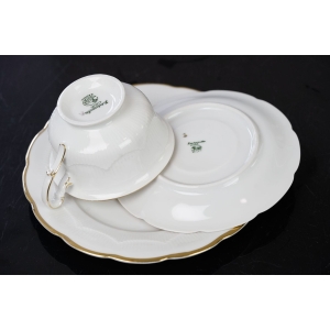 62296 HUTSCHENREUTHER ELEGANCKI SERWIS DO KAWY 6 OSÓB BIEL I ZŁOCENIA (12).jpg