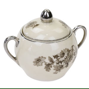 HUTA FRANCISZKA KOŚĆ SŁONIOWA I SREBRZENIA CUKIERNICZKA