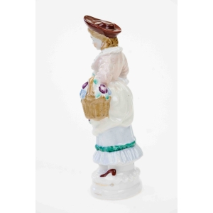 62485 JAPONIA FIGURKA DAMA W KAPELUSZU RĘCZNIE MALOWANA (3).jpg