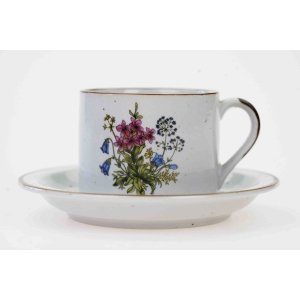 62583 JAPONIA CERAMICZNA FILIŻANKA ZE SPODKIEM Z ZIOŁOWĄ DEKORACJĄ NAKRAPIANA (2).jpg