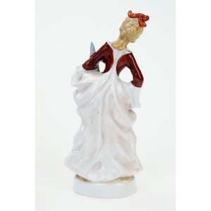 62640 JAPONIA FIGURKA DAMY Z PARASOLKĄ RĘCZNIE MALOWANA (4).jpg