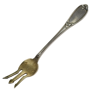 62707 FRANCJA CUDOWNY SREBRNY WIDELCZYK DO DO DESERÓW OWOCÓW WAGA 21,4 G (1).jpg