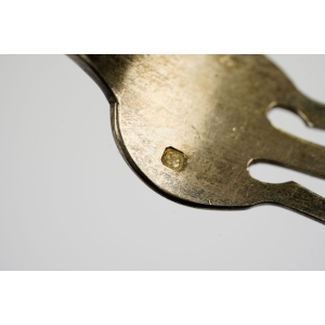 62707 FRANCJA CUDOWNY SREBRNY WIDELCZYK DO DO DESERÓW OWOCÓW WAGA 21,4 G (6).jpg