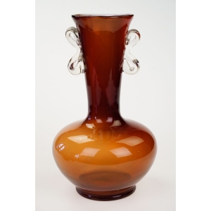 62916 J. SŁUCZAN-ORKUSZ TARNOWIEC WAZON RUBINOWY Z USZKAMI PIĘKNY (2).jpg