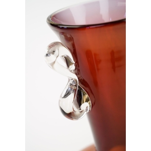 62916 J. SŁUCZAN-ORKUSZ TARNOWIEC WAZON RUBINOWY Z USZKAMI PIĘKNY (3).jpg