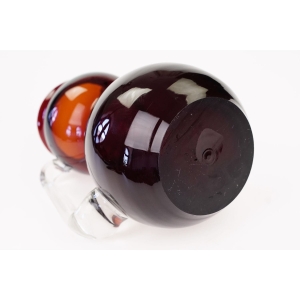 62934 RUBINOWY DZBANEK SZKŁO ARTYSTYCZNE BAŁWANEK (5).jpg