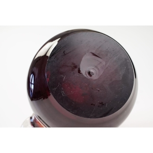 62934 RUBINOWY DZBANEK SZKŁO ARTYSTYCZNE BAŁWANEK (6).jpg