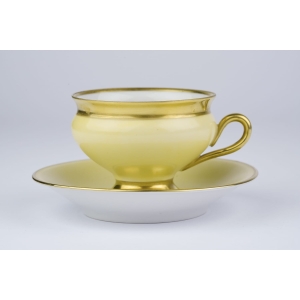 38922 KPM KOPENHAGA CYTRYNOWA FILIŻANKA ZE SPODKIEM (2).jpg