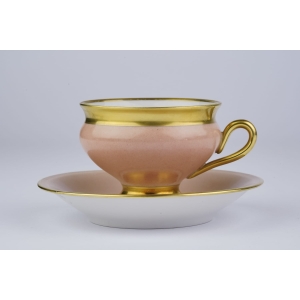 38920 KPM KOPENHAGA ŁOSOSIOWA FILIŻANKA ZE SPODKIEM (2).jpg