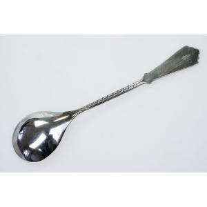 63063 ŻOLIBORZ KOMPLET PLATEROWANYCH SREBREM ŁYŻECZEK DO KAWY (2).jpg