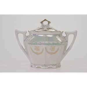 63167 SECESJA STARA OPALIZOWANA CUKIERNICA ZŁOTE GIRLANDY (2).jpg