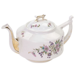 DZBANEK DO HERBATY CZAJNIK IMBRYK RĘCZNIE MALOWANE KWIATKI