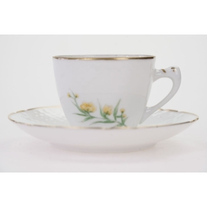 63242 BING &amp; GRONDAHL MOKKA ZE SPODKIEM RĘCZNIE MALOWANE KWIATUSZKI VI (2).jpg