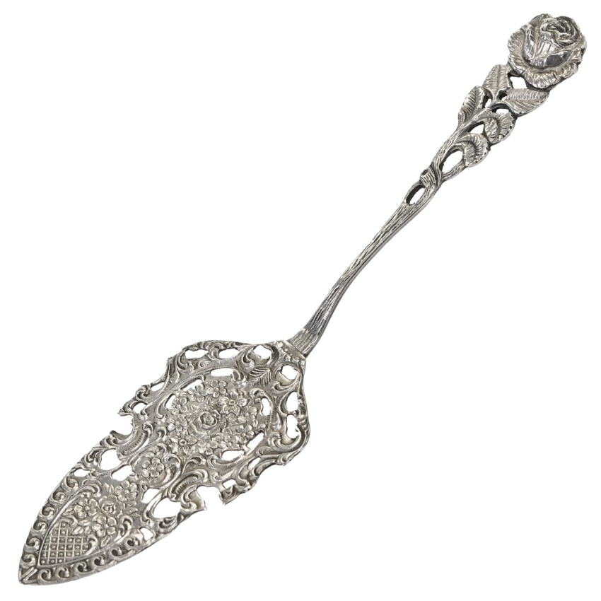 63257 ANTIKO CUDOWNA ŁOPATKA DO TORTÓW PRÓBA 800 WAGA 40G (1).jpg