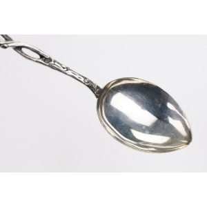 63260 SREBRO PRÓBA 800 KOMPLET ŁYŻECZEK DO MOKKI Z RÓŻĄ WAGA 58,9 G (3).jpg