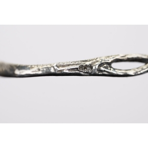 63260 SREBRO PRÓBA 800 KOMPLET ŁYŻECZEK DO MOKKI Z RÓŻĄ WAGA 58,9 G (5).jpg