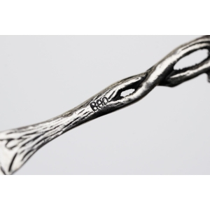 63263 SREBRO 800 RÓŻA NOŻYK DO SERA LUB KAWIORU WAGA 13,5 G (4).jpg